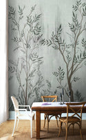 Forest Trees Peel and Stick Wallpaper
