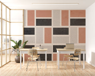 Geometric Patterns Soft Modern Wallpaper