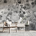 Floral Vintage Self adhesive wallpaper, Flower Peel and stick Wallpaper in Australia - Luzen&Co