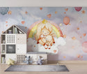 Clouds and Balloons Self Adhesive Wallpaper, Wall sticker, Wall poster, Wall Decal - Luzen&co