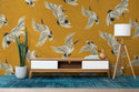 Birds Figured Wall Mural Peel and Stick Wallpaper - Australia Luzen&Co