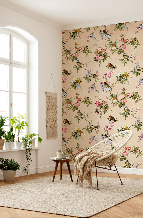 Tropical Self adhesive wallpaper, Nature Peel and stick Wallpaper - Luzen&Co