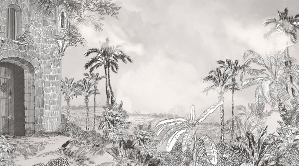 Tropical Self adhesive Wallpaper Peel and stick wallpaper in Australia - Luzen&Co