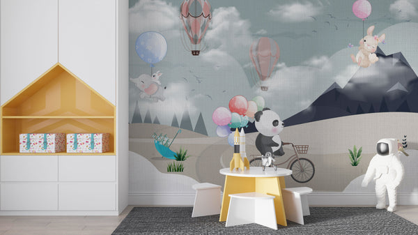 Kids Peel and Stick wallpaper Self adhesive wallpaper -Luzen&Co