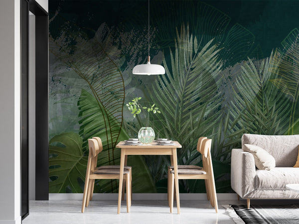 Tropical Self adhesive Wallpaper Peel and stick Mural wallpaper in Australia - Luzen&Co