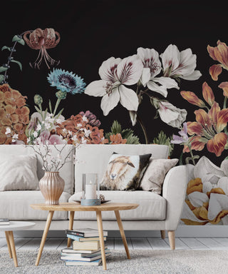 Floral Self adhesive wallpaper Flower Peel and stick Wallpaper - Luzen&Co