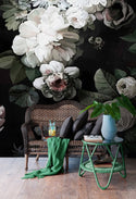Roses Trendy Wall Art Peel and stick Wallpaper