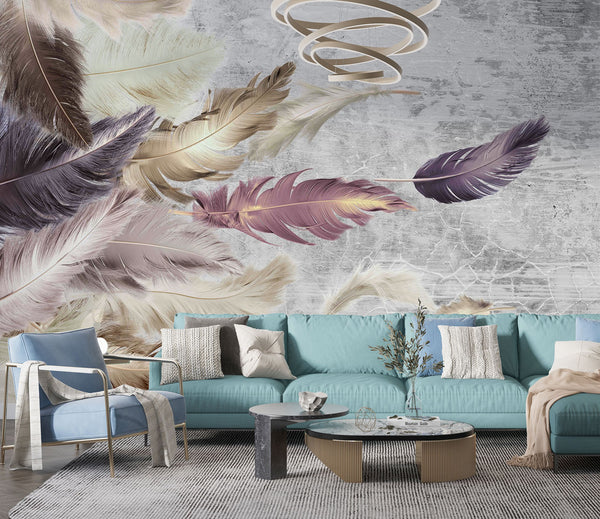 Floral Vintage Self adhesive wallpaper, Flower Peel and stick Wallpaper - Luzen&Co