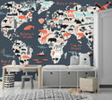 Kids Peel and Stick wallpaper Self adhesive wallpaper -Luzen&Co