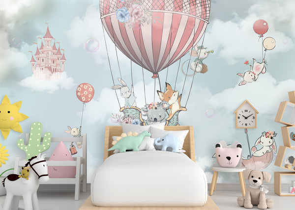 Kids Self adhesive wallpaper Peel and Stick wallpaper in Australia - Luzen&Co
