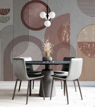 Soft Colors Geometric Style Wallpaper Australia