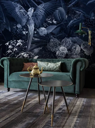 Mystic Design Blue Tones Wall Mural Self Adhesive Wallpaper - Australia Luzen&Co