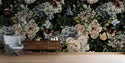 Dark Butterflies and Roses Self adhesive Wallpaper