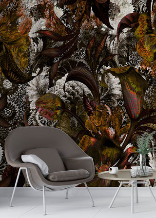 Floral Self adhesive wallpaper Flower Peel and stick Wallpaper - Luzen&Co