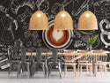 Special Design Coffee Shops Wall Mural Wallpaper