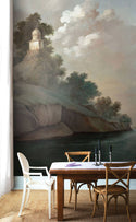 Oilpainting Outlook Landscape Wall Poster Wallpaper
