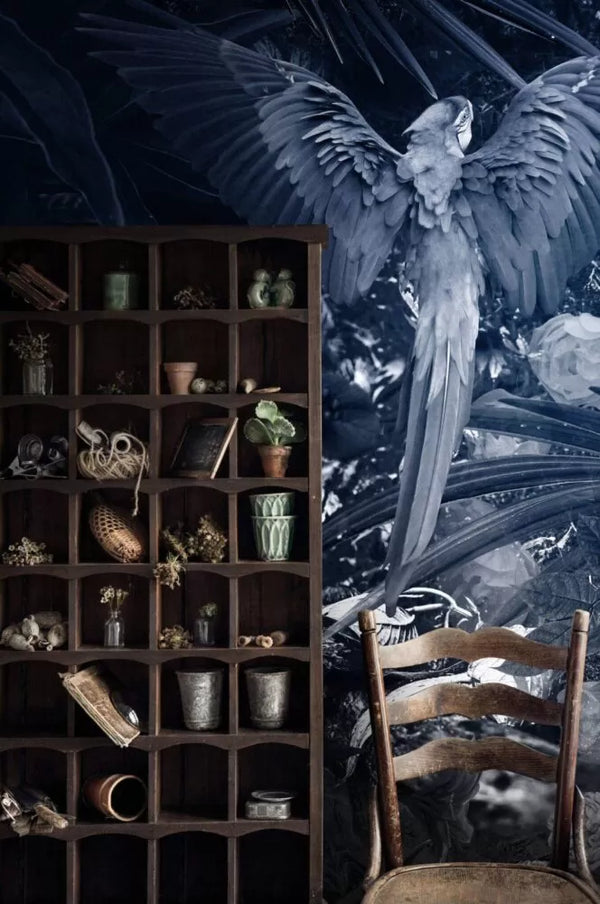 Mystic Design Blue Tones Wall Mural Self Adhesive Wallpaper - Australia Luzen&Co