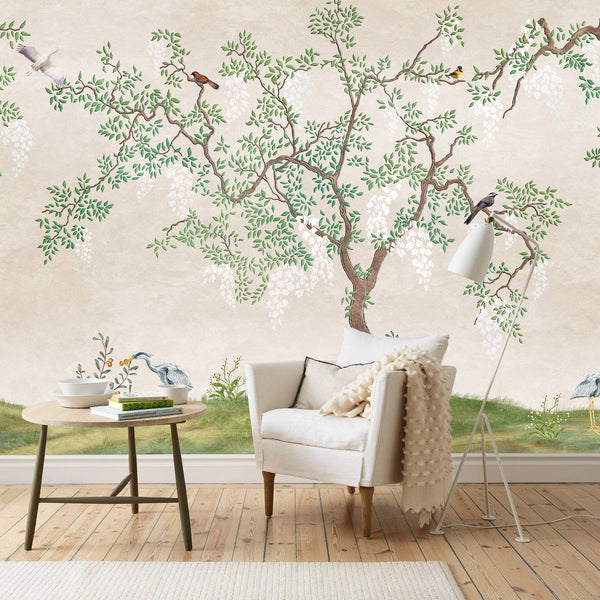 Tropical Self adhesive wallpaper, Nature and stick Wallpaper - Luzen&Co