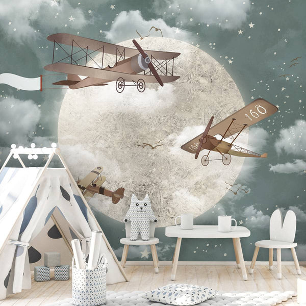 Kids Self adhesive wallpaper Peel and Stick wallpaper in Australia - Luzen&Co