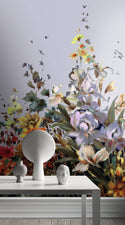 Pastel Colors Flowers Wallpaper