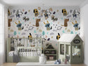Dogs Kids Self adhesive Wallpaper, Wall sticker, Wall poster, Wall Decal - Luzen&co