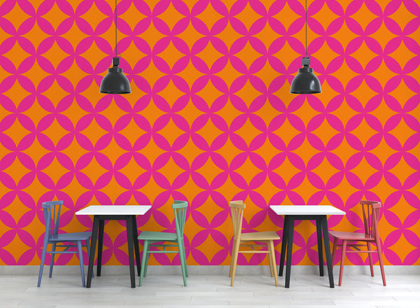Pattern Wallpaper in Vivid Colors in Australia