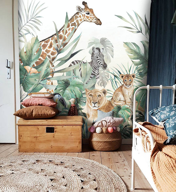 Animals Kids Wall poster, Wall sticker, Wall poster, Wall Decal - Luzen&co