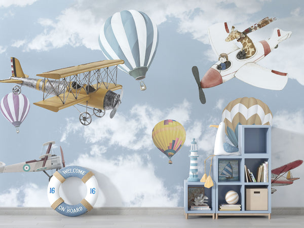 Kids Self adhesive wallpaper Peel and Stick wallpaper in Australia - Luzen&Co