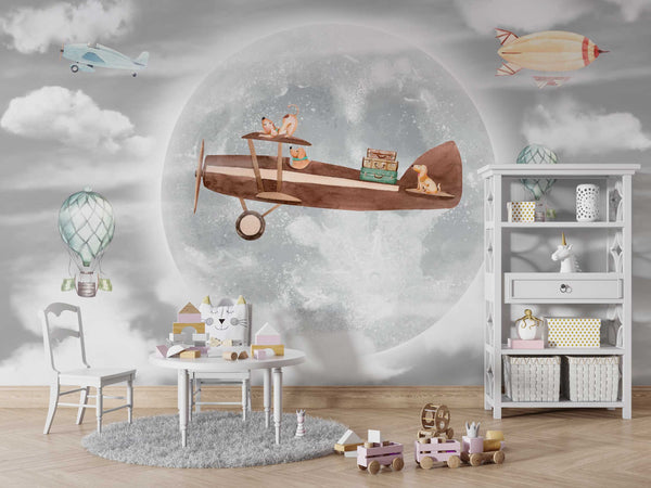 Kids Self adhesive wallpaper Peel and Stick wallpaper in Australia - Luzen&Co