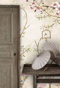 Pastel Colors Floral Wallpaper