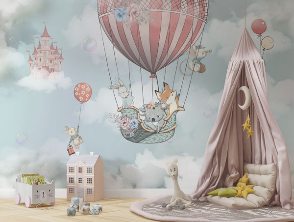Kids Self adhesive wallpaper Peel and Stick wallpaper in Australia - Luzen&Co