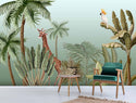 Tropical Self adhesive Wallpaper Peel and stick wallpaper - Luzen&Co