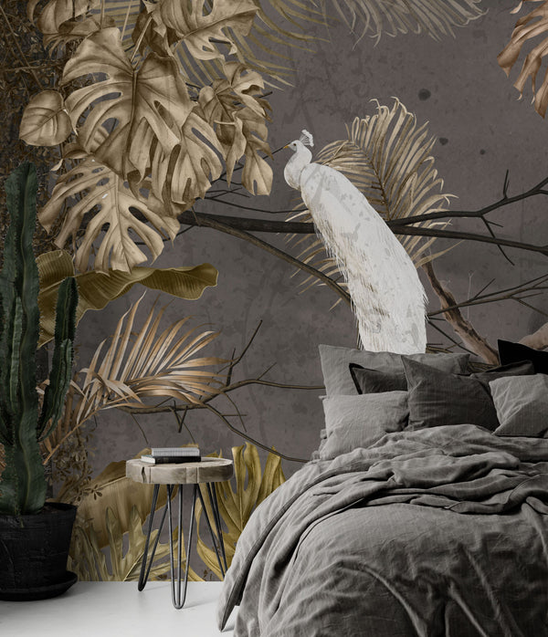 Tropical Forest Self adhesive Wallpaper Peel and stick wallpaper - Luzen&Co