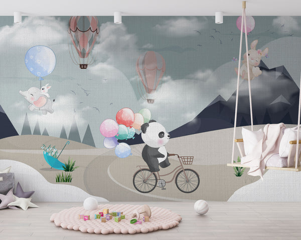 Kids Peel and Stick wallpaper Self adhesive wallpaper -Luzen&Co