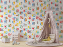 Alphabet Kids Self adhesive wallpaper Peel and Stick wallpaper in Australia - Luzen&Co