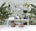 Tropical Self adhesive Wallpaper Peel and stick wallpaper - Luzen&Co