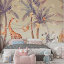 Safari Animals Wallpaper, Wall sticker, Wall poster, Wall Decal - Luzen&co