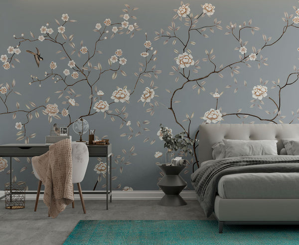 Soft Flowers Peel and Stick Wallpaper