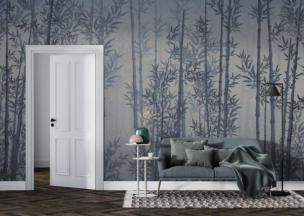 Foggy Forest Self adhesive Wallpaper