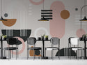 Geometric Patterns in Soft Colors Wallpaper - Luzen&Co