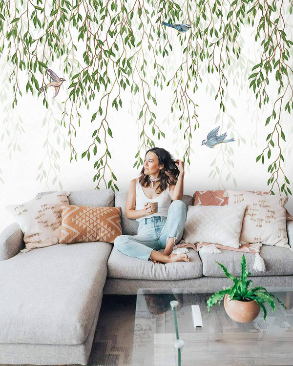 Tropical Self adhesive wallpaper, Nature and stick Wallpaper - Luzen&Co