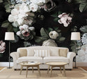 Roses Trendy Wall Art Peel and stick Wallpaper