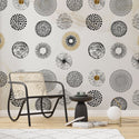 Round Soft Patterned Self Adhesive Wallpaper Australia - Luzen&Co