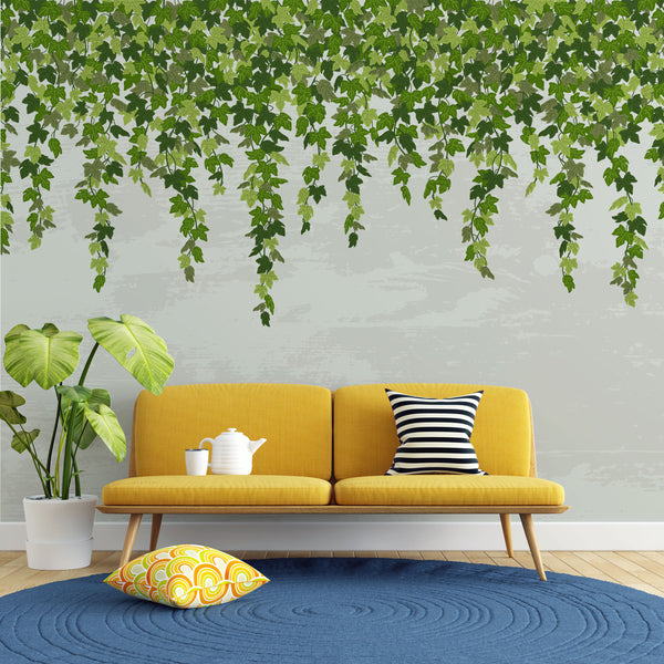 Vine Leaves Self adhesive Wallpaper