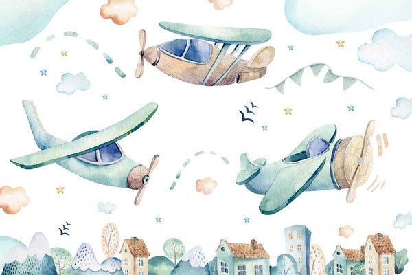 Kids Self adhesive wallpaper Peel and Stick wallpaper in Australia - Luzen&Co