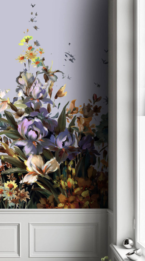 Pastel Colors Flowers Wallpaper