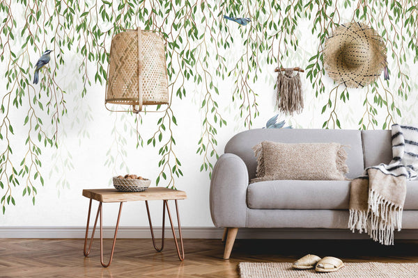 Tropical Self adhesive wallpaper, Nature and stick Wallpaper - Luzen&Co