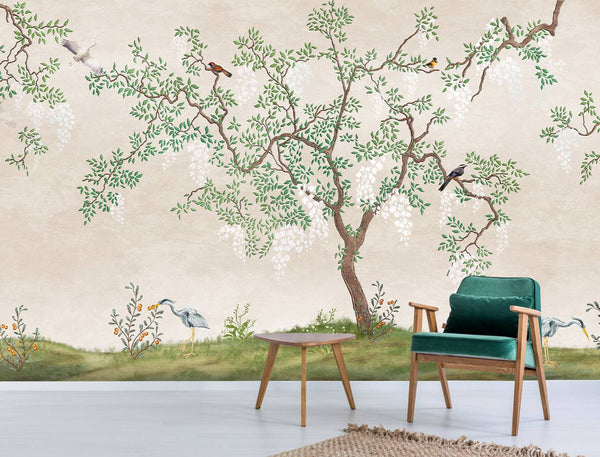 Tropical Self adhesive wallpaper, Nature and stick Wallpaper - Luzen&Co