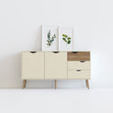 Soft feel matt beige Self adhesive wallpaper