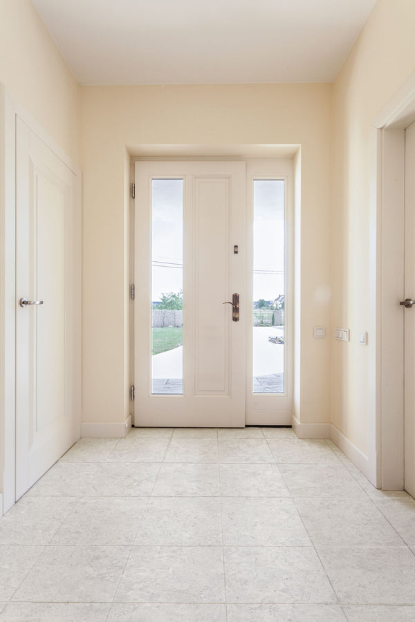 Peel and Stick Beige Marble Vinyl Floor tiles